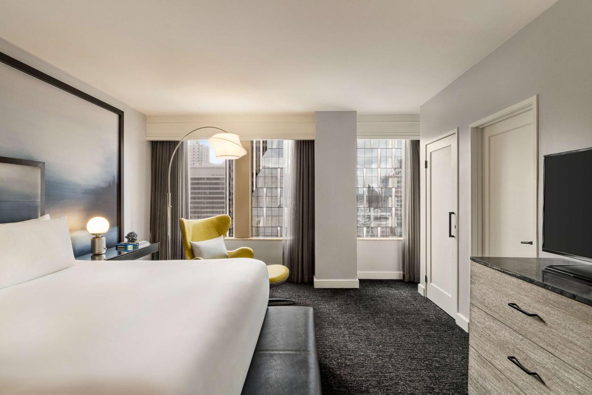King Suite One King Bed Sofa Bed Water View