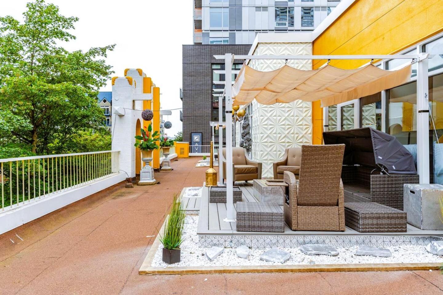 Three-Bedroom Premium Apartment Balcony