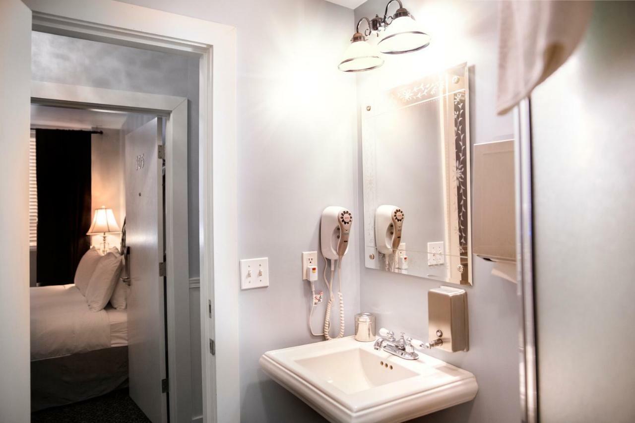 Full Bed with Shared Bathroom